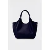Borse in Pelle Genere Borsa a Mano Donna Quattro stagioni Made in Italia Quotidiano Colore Unico 1 colore Bottoni — foto 5