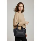 Borse in Pelle Genere Borsa a Mano Donna Quattro stagioni Made in Italia Quotidiano Colore Unico 1 colore Bottoni — foto 1