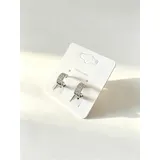 Orecchini mini cerchio in acciaio inox Donna Quattro stagioni Quotidiano — foto 4