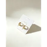 Orecchini mini cerchio in acciaio inox Donna Quattro stagioni Quotidiano — foto 2