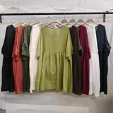 Vestiti Genere Vestiti Donna Estate Made in Spagna Quotidiano Colore Unico Curvy(taglie forti) — foto 3