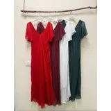Vestiti Genere Vestiti Donna Primavera/Estate Made in Cina Tempo libero Vari Colori Standard Monocromo Viscosa — foto 1