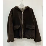 Giacca Leggere Giacca Donna Autunno/Inverno Made in Italia Tempo libero Colore Unico — foto 2