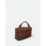 Borse in Pelle Genere Borsa a Mano Donna Quattro stagioni Made in Italia Quotidiano Colore Unico 1 colore Cerniera lampo — foto 4