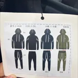 Completo(U) Uomo Tuta Sportive Uomo Autunno/Inverno Made in Cina Vari Colori — foto 4