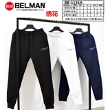 Pantaloni Chino Uomo Autunno/Inverno Made in Cina Tempo libero Vari Colori Felpato — foto 1