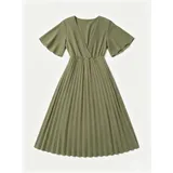 Vestiti Genere Vestiti Donna Primavera/Estate Made in Italia Quotidiano Vari Colori Standard Monocromo — foto 8