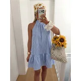 Vestiti Genere Vestiti Donna Primavera/Estate Made in Italia Quotidiano Vari Colori Standard Righe Cotone — foto 3