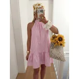 Vestiti Genere Vestiti Donna Primavera/Estate Made in Italia Quotidiano Vari Colori Standard Righe Cotone — foto 1