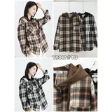 Giacca di Pelle Giacca Donna Quattro stagioni Made in Cina Quotidiano Vari Colori Standard Scozzese — foto 1