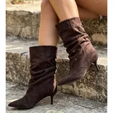 Stivaletti Tacchi Donna Autunno/Inverno Made in Cina Quotidiano Tacco Spillo A punta — foto 3