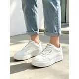 Sneakers Skate Donna Autunno Made in Cina Tempo libero Plateau Anteriore Tonda — foto 3