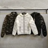 Cappotti(D) Genere Giacca Cappotti Corti Donna Autunno/Inverno Made in Cina Quotidiano Colore Unico Curvy(taglie forti) — foto 3