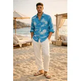 Camicie(U) Uomo Camicia Casual Uomo Primavera/Estate Made in Italia Tempo libero Vari Colori Standard — foto 1