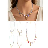 Collana Primavera Made in Cina Quotidiano Vari Colori — foto 1