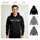 Felpa Uomo Uomo Autunno/Inverno Made in Cina Tempo libero Vari Colori Felpato — foto 1