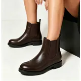 Stivaletti Classici Donna Autunno/Inverno Made in Cina Quotidiano Tacco Largo Tonda — foto 2