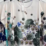 Camicie(D) Genere Camicetta Donna Quattro stagioni Made in Italia Quotidiano Vari Colori Standard Monocromo — foto 3