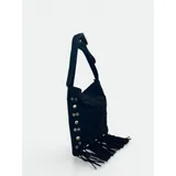 Borse in Pelle Genere Borsa a Tracolla Donna Autunno/Inverno Made in Italia Tempo libero Colore Unico Cerniera lampo — foto 4