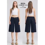 Jeans Corto Donna Primavera/Estate Made in Cina Quotidiano Colore Unico Standard — foto 1