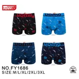 Intimo(U) Uomo Intimo Mutande Uomo Quattro stagioni Made in Cina Tempo libero Vari Colori Standard Multicolore Cotone Boxer — foto 1