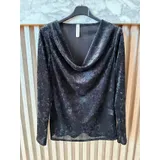T-Shirt Donna Autunno/Inverno Made in Italia Tempo libero Vari Colori Standard Velluto — foto 5
