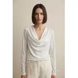T-Shirt Donna Autunno/Inverno Made in Italia Tempo libero Vari Colori Standard Velluto — foto 8