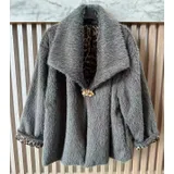 Giacca Blazer Giacche Invernale Donna Autunno/Inverno Made in Italia Tempo libero Vari Colori Standard Monocromo — foto 7