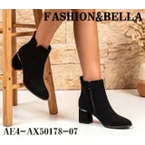 Stivaletti Tacchi Donna Autunno Made in Cina Quotidiano Tacco Largo Tonda — foto 1