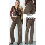 Jeans Larghi Donna Quattro stagioni Made in Cina Quotidiano Colore Unico Standard — foto 1