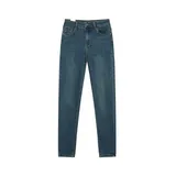 Jeans Skinny Donna Quattro stagioni Made in Cina Quotidiano Colore Unico Standard — foto 3