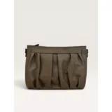 Donna Borsa a Mano -Larghezza: 29 Cm -Altezza: 21 Cm -Profondità: 7 Cm -Dettagli Metallici Canna Di Fucile -Con Tracolla Regolabile -Made In Italy-Vera Pelle Martellata — foto 3