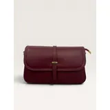 Donna Borsa a Mano -Larghezza: 26 Cm -Altezza: 16 Cm -Profondità: 7.5 Cm -Dettagli Metallici Colore Oro -Con Tracolla Regolabile -Made In Italy-Vera Pelle Martellata — foto 2
