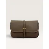 Donna Borsa a Mano -Larghezza: 26 Cm -Altezza: 16 Cm -Profondità: 7.5 Cm -Dettagli Metallici Colore Oro -Con Tracolla Regolabile -Made In Italy-Vera Pelle Martellata — foto 4