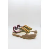 Sneakers(D) Genere Sneakers basse Donna Estate Made in Cina Tempo libero Colore Unico Piatto Tonda — foto 3