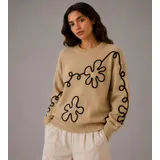 Pullover Maglione Donna Autunno/Inverno Made in Cina Tempo libero Vari Colori Standard microdisegni — foto 4