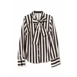 CAMICIA IN COTONE A RIGHE — foto 4