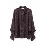 CAMICIA IN TENCEL A POIS — foto 7