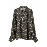 CAMICIA IN TENCEL A POIS — foto 9
