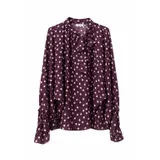 CAMICIA IN TENCEL A POIS — foto 6