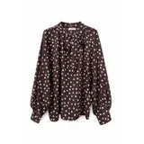 CAMICIA IN TENCEL A POIS — foto 8