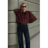 CAMICIA IN TENCEL A POIS — foto 5