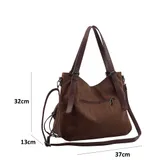Borsa Spalla Donna Autunno/Inverno Made in Cina Quotidiano — foto 16