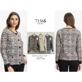 Maglierie&Felpe(D) Genere Pullover Con la Zip Donna Autunno/Inverno Made in Cina Tempo libero Colore Unico Standard — foto 1