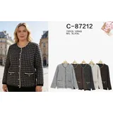 Maglierie&Felpe(D) Genere Pullover Con la Zip Donna Autunno/Inverno Made in Cina Tempo libero Colore Unico Standard — foto 1