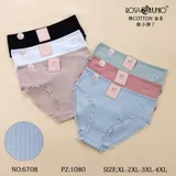 Intimo(D) Genere Intimo Mutande Mutandine Donna Quattro stagioni Made in Cina Quotidiano Vari Colori Curvy(taglie forti) Multicolore — foto 1