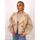 Giacche(D) Genere Giacca Leggere Giacca Donna Autunno Made in Italia Quotidiano Colore Unico Standard Monocromo — foto 1