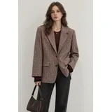 Giacca blazer sartoriale pied de poule — foto 1