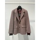 Giacca blazer sartoriale pied de poule — foto 4
