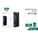 VETRO TEMPERATO PRIVACY+OPACO IPHONE 17AIR — foto 1